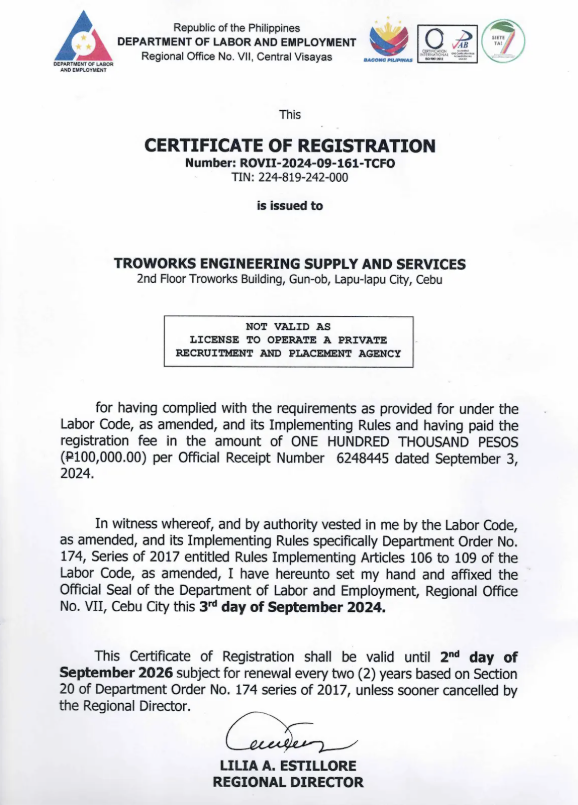 BIR Registration