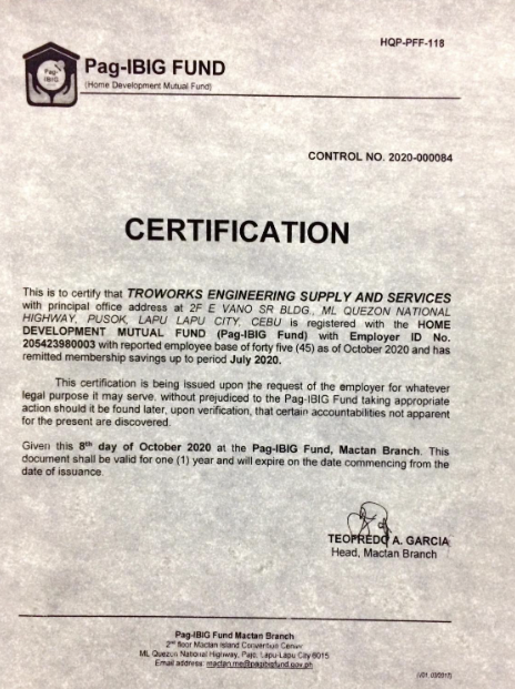 DTI Registration